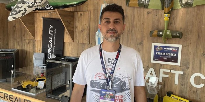 Eğitim Videolarıyla Gençlere Üç Boyutlu Yazıcıları Sevdiren Mühendis Teknofest İzmir'de