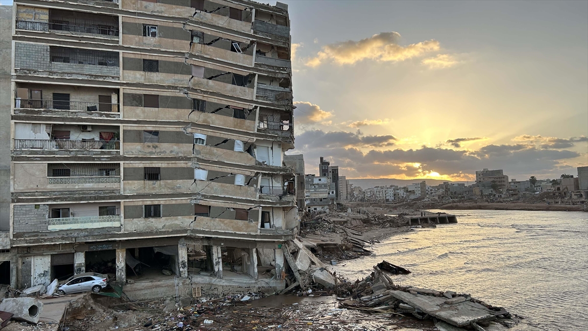 Libya'nın Güneybatısındaki Kentler İçin Kuvvetli Yağış Ve Sel Uyarısı Yapıldı