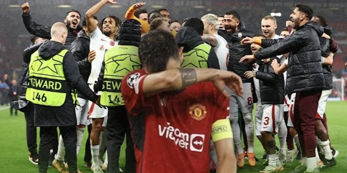 İngilizler Galatasaray’ın galibiyeti sonrası Manchester’ı topa tuttular…