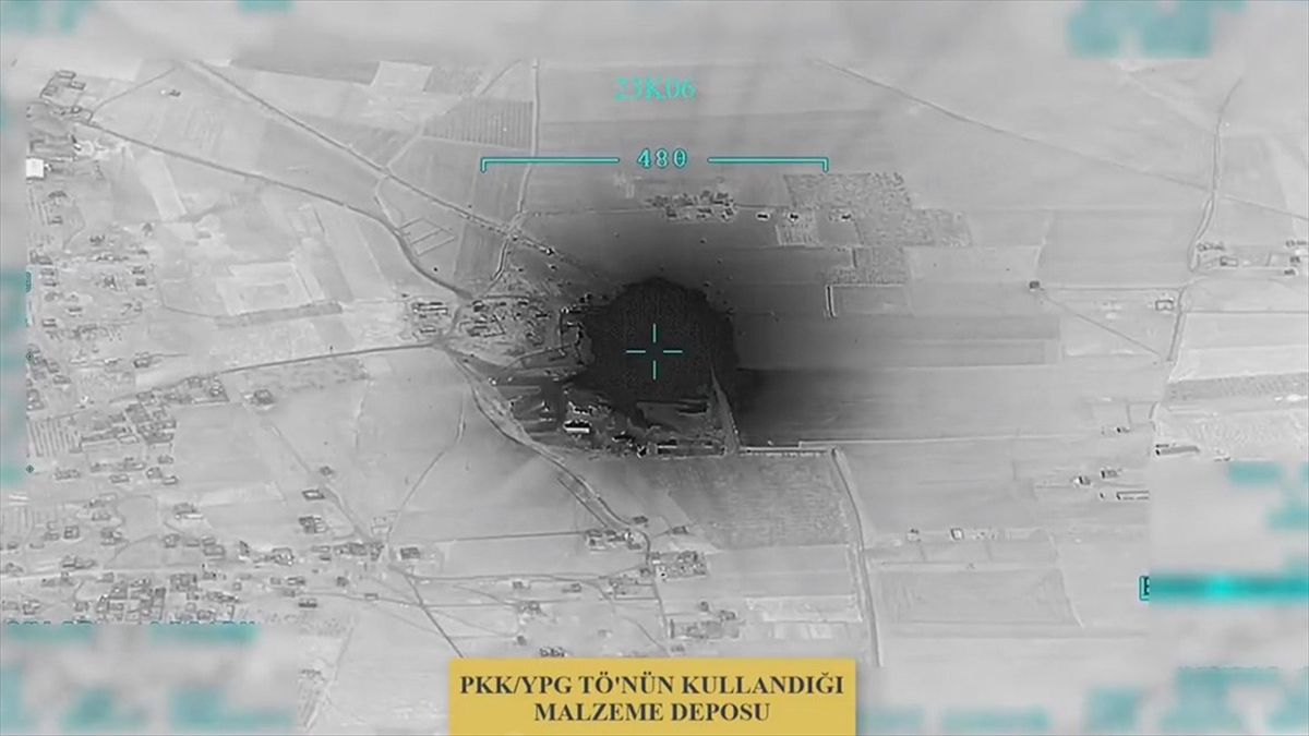 Msb Suriye'nin Kuzeyine Düzenlenen Operasyon Görüntülerini Paylaştı