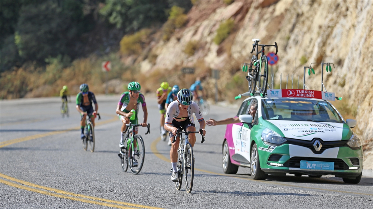 58. Cumhurbaşkanlığı Türkiye Bisiklet Turu'nun Fethiye-babadağ Etabı Geçildi