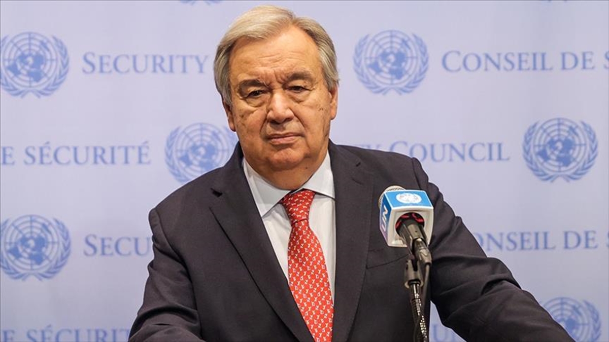 Guterres: Hayati Önem Taşıyan Malzemelerin Gazze'ye Girmesine İzin Verilmeli