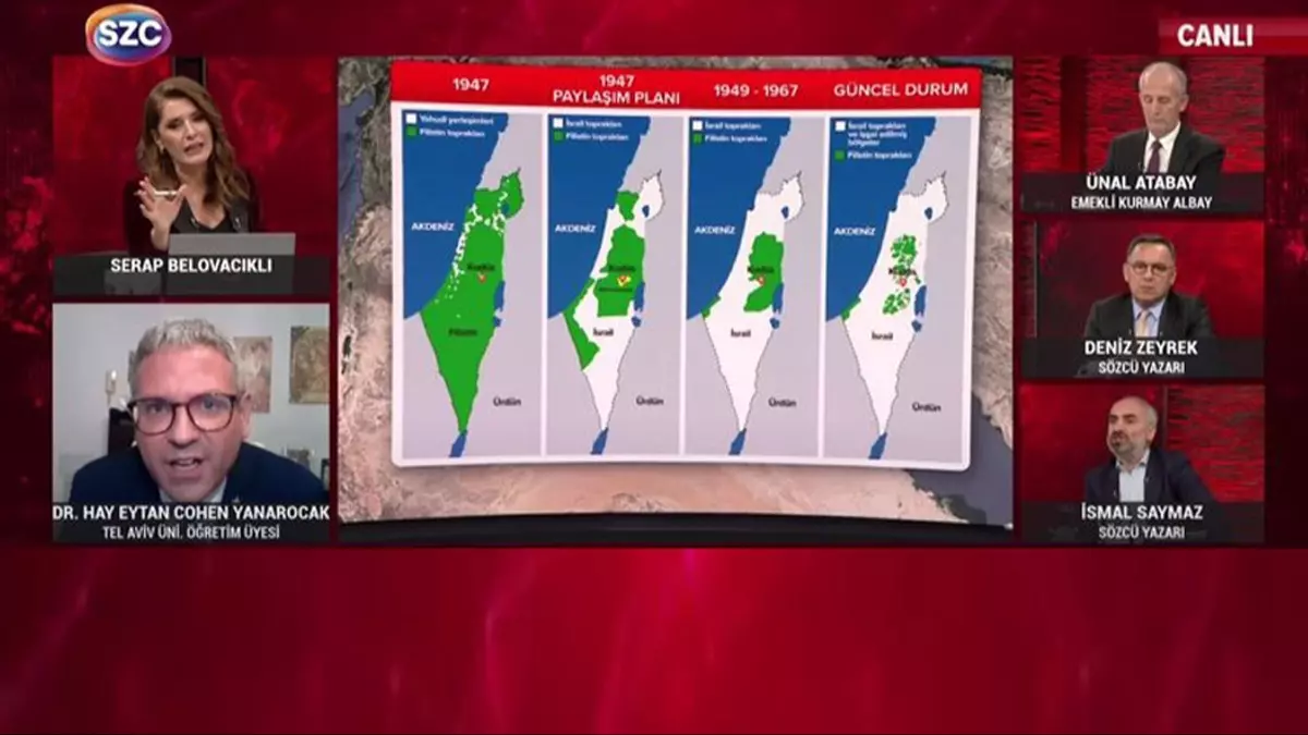 İsrailli öğretim üyesinden canlı yayında skandal sözler