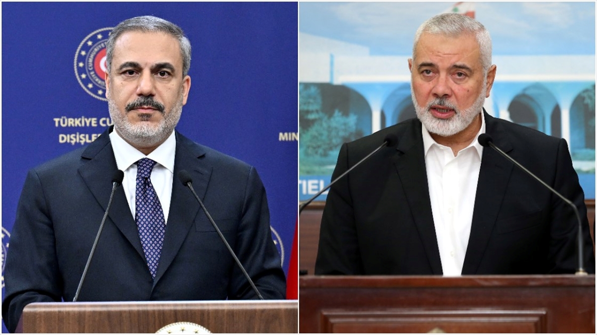 Dışişleri Bakanı Fidan, Hamas Siyasi Büro Başkanı İsmail Heniyye İle Telefonda Görüştü
