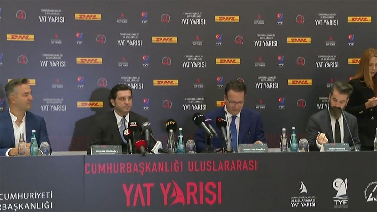 Cumhurbaşkanlığı 4. Uluslararası Yat Yarışları'nın Basın Toplantısı Gerçekleştirildi