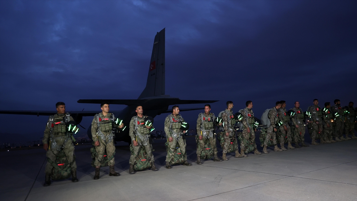 Erciyes 2023 Tatbikatı Gece Atlayışıyla Başladı