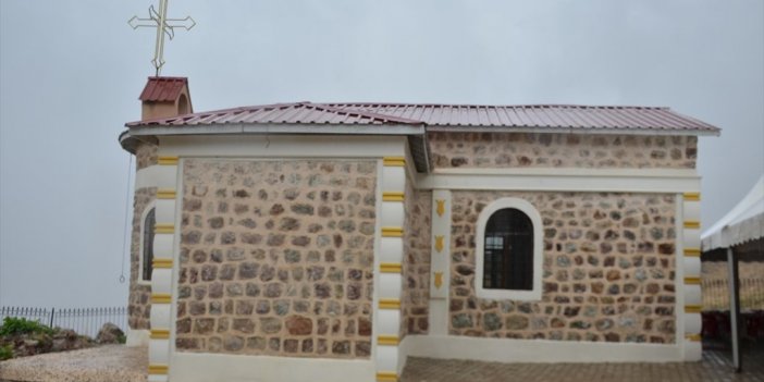 Şırnak'ta Terörden Arındırılan Köyde Yeniden İnşa Edilen Kilise İbadete Açıldı