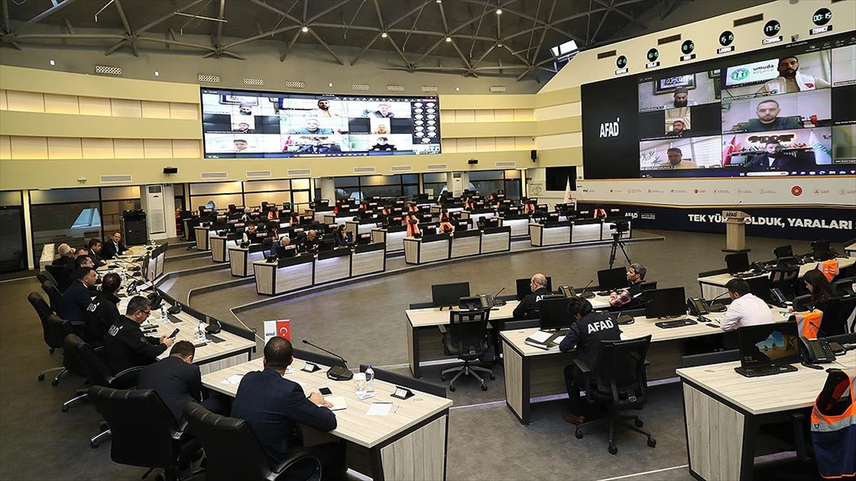 Afad'da Filistin'e İnsani Yardım Çalışmalarına İlişkin Değerlendirme Toplantısı Yapıldı