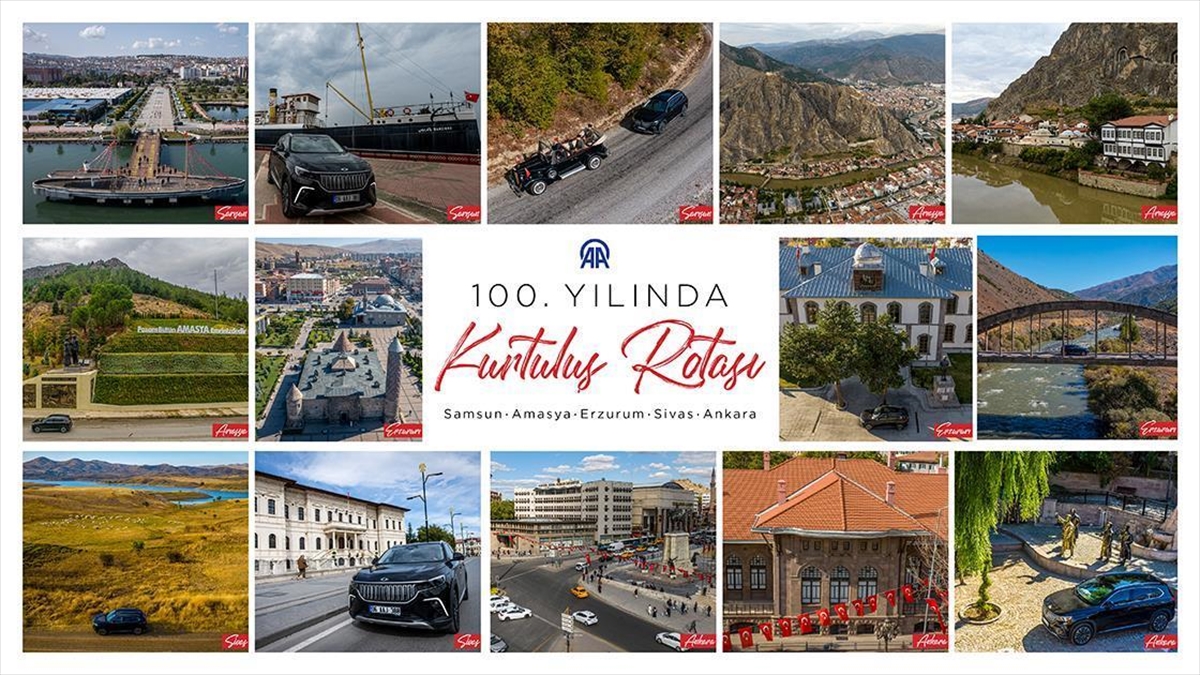 Anadolu Ajansı'ndan Cumhuriyet'in 100. Yılına Özel 100. Yılında Kurtuluş Rotası Belgeseli