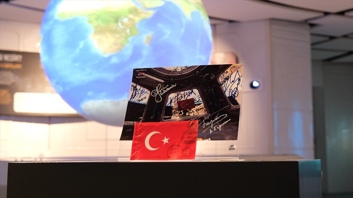 Uzaydan Türkiye'ye Cumhuriyet Bayramı Hediyesi