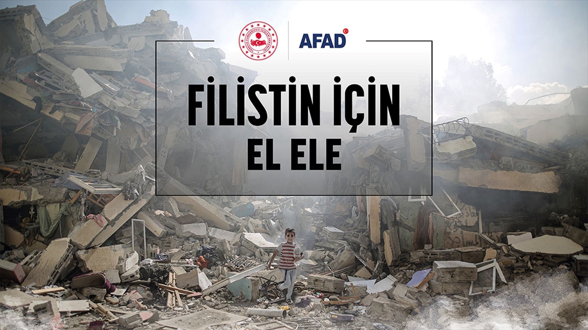 Afad, Filistin İçin Yardım Kampanyası Başlattı