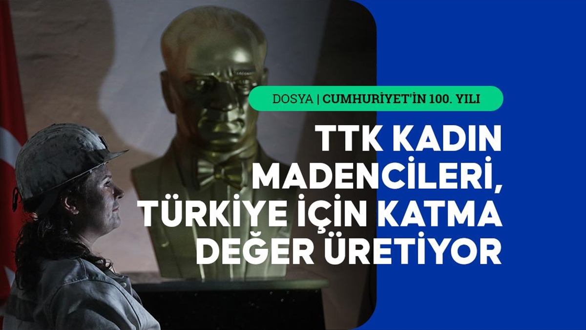 Kadın Maden Mühendisi Kübra Kara Cumhuriyetin 100. Yılını Kutladı