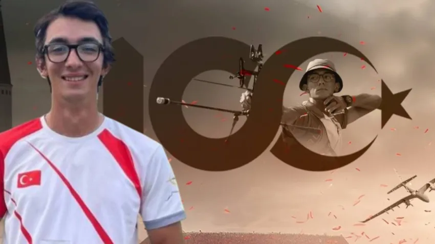 Mete Gazoz’dan o Cumhuriyet afişine tepki