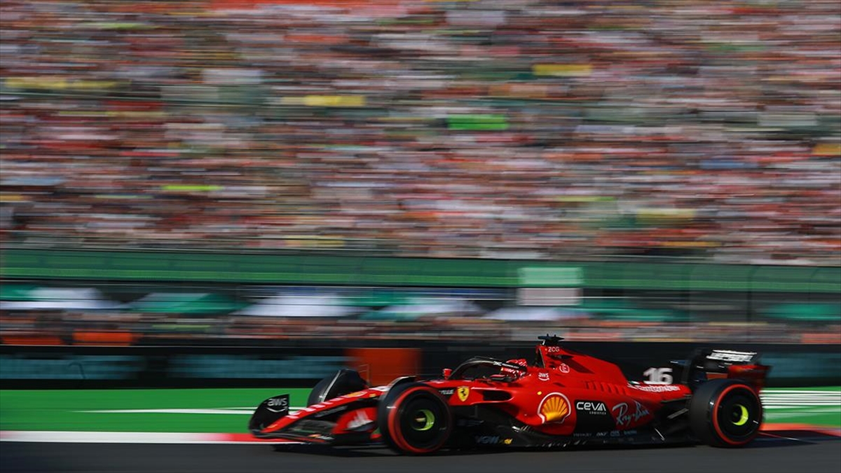 F1 Meksika Grand Prix'sinde Pole Pozisyonu Leclerc'in