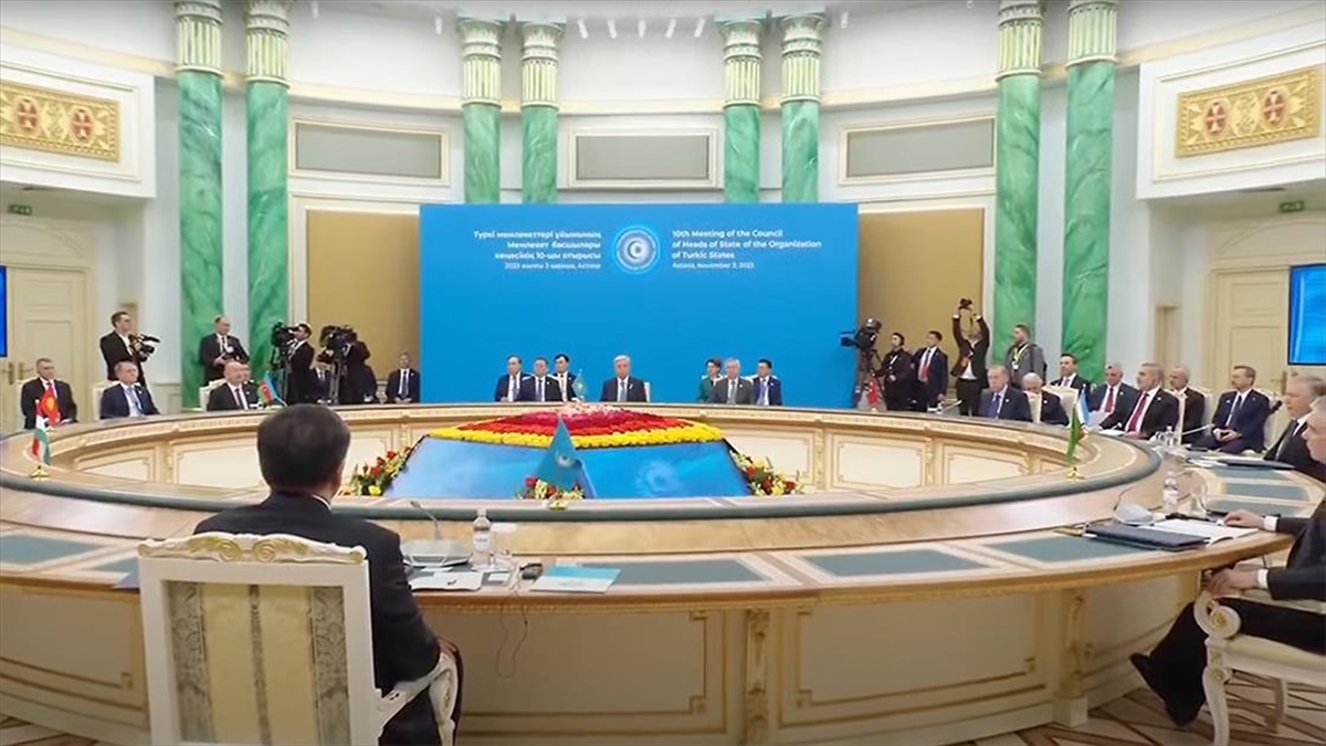 Türk Devletleri Teşkilatı Devlet Başkanları Konseyi 10. Zirvesi Başladı