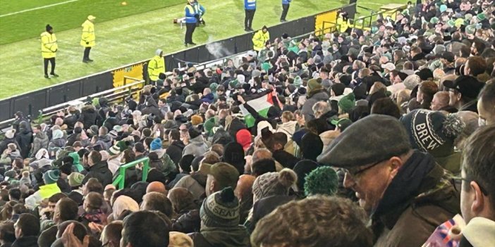 Celtic Taraftarı Filistin'e Desteğini Sürdürmekte Kararlı
