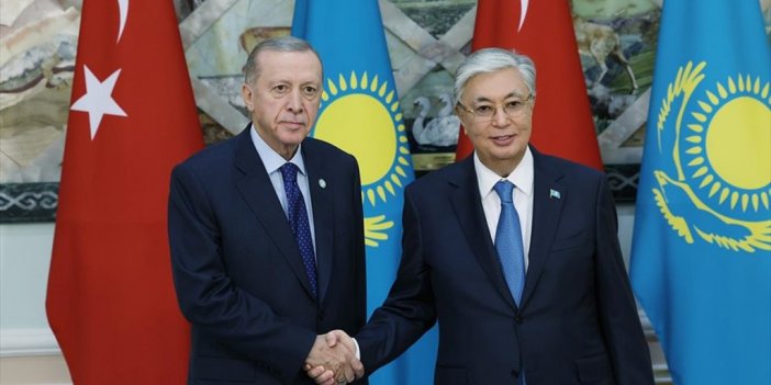 Erdoğan, Kazakistan Cumhurbaşkanı Tokayev İle Görüştü
