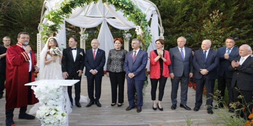 CHP Genel Başkanı Kemal Kılıçdaroğlu, Partisinin Zonguldak Milletvekili Deniz Yavuzyılmaz'ın Nikâh Şahitliğini Yaptı