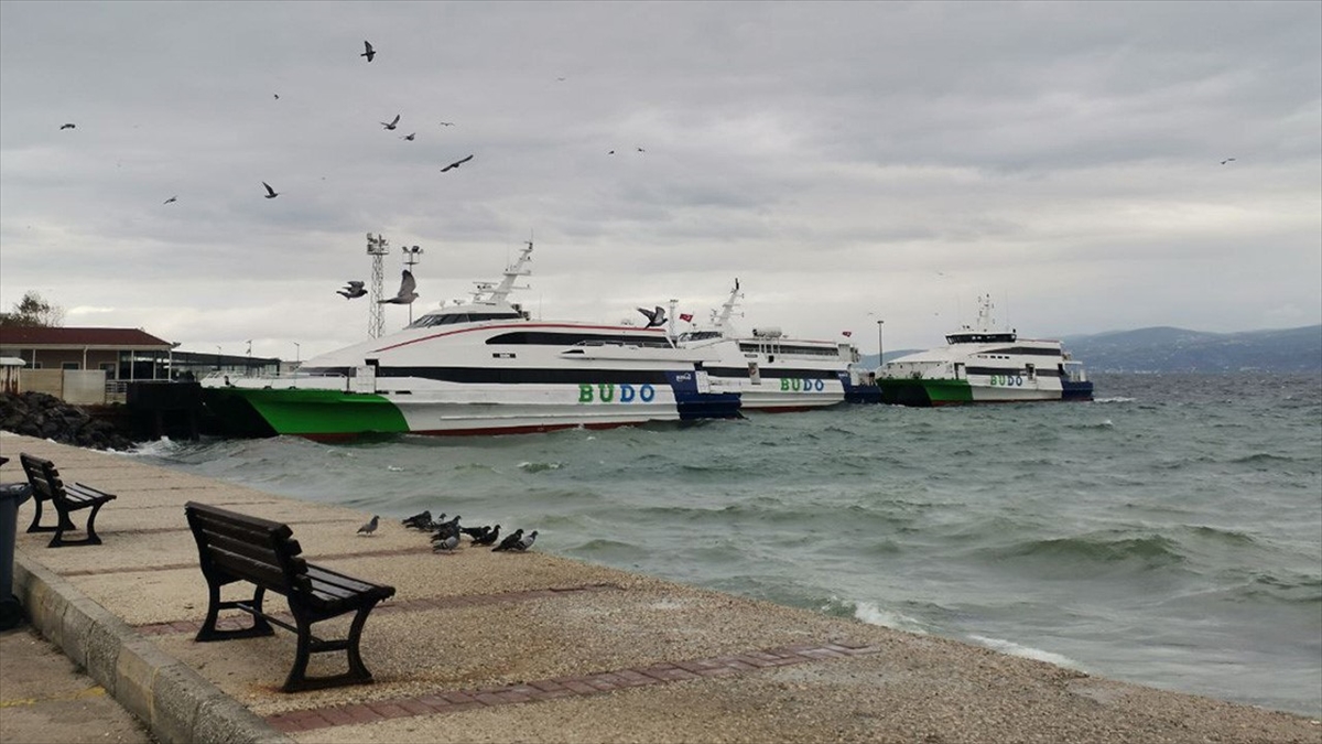 Bursa-istanbul Deniz Otobüsü Seferlerinden Bazıları İptal Edildi