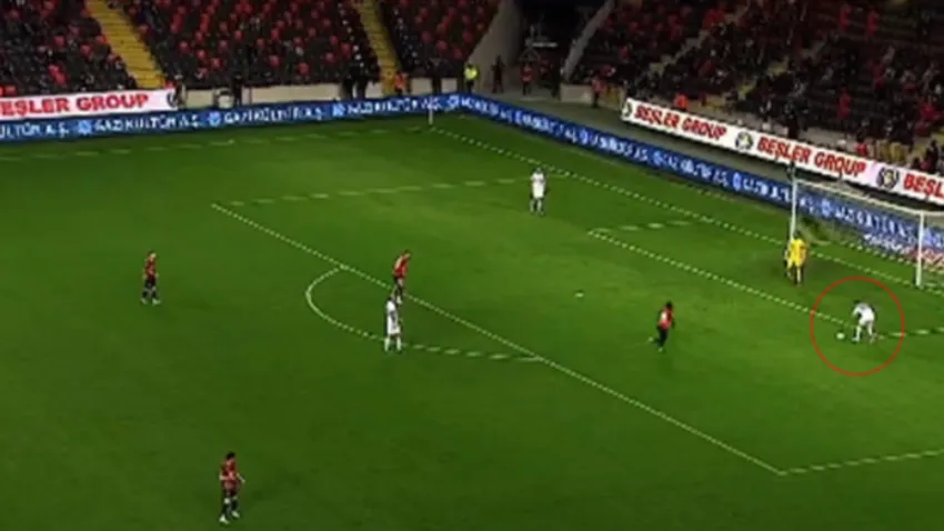 Süper Lig'de görülmemiş penaltı