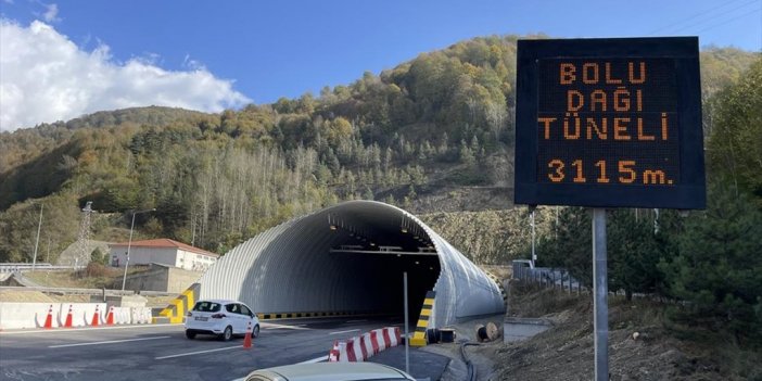 Yenilenen Bolu Dağı Tüneli Trafiğe Açıldı