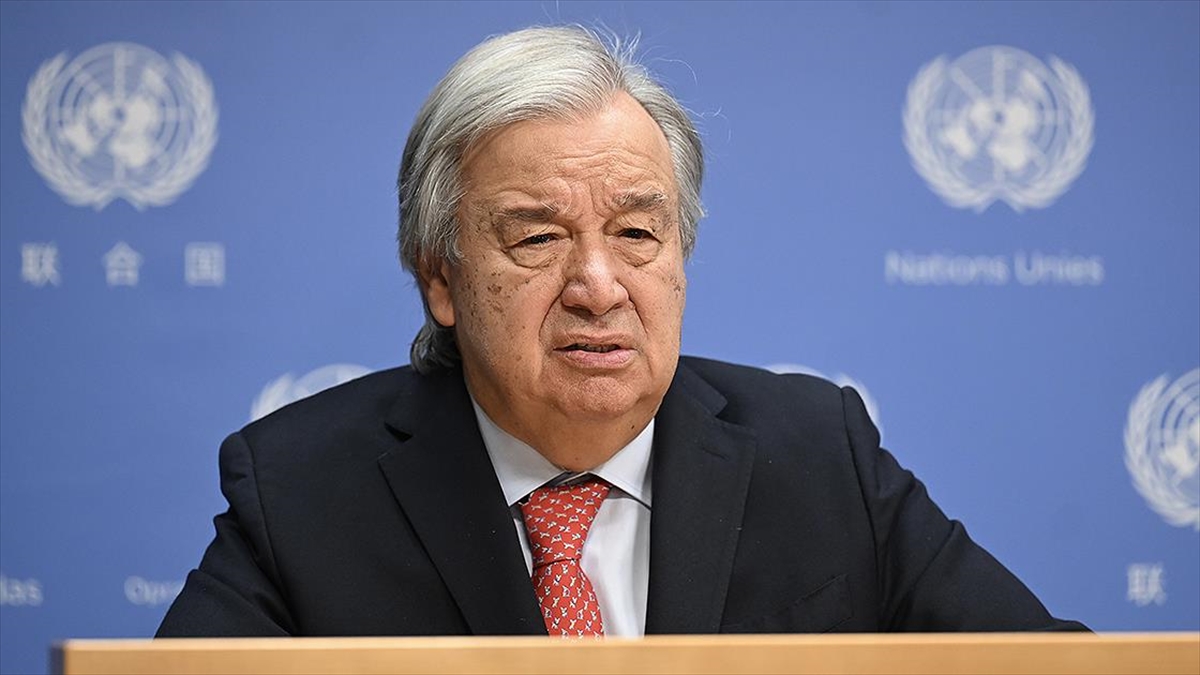 Bm Genel Sekreteri Guterres, Gazze'de İnsani Ateşkes Çağrısını Yineledi