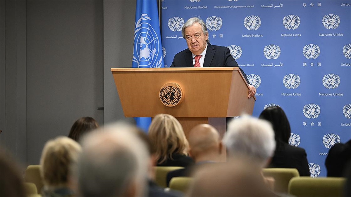 Bm Genel Sekreteri Guterres: Şimdi Gazze'de Somut Adım Atma Zamanı