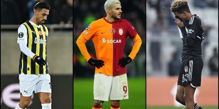 Türk Futbol Takımları, Avrupa'da Bu Sezon İlk Kez Haftayı Puansız Kapattı