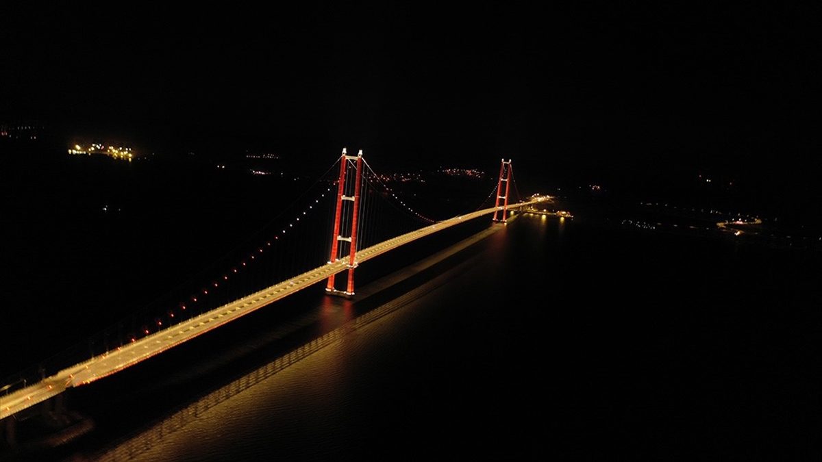 1915 Çanakkale Köprüsü'ne Küresel Düzeyde Birincilik Ödülü