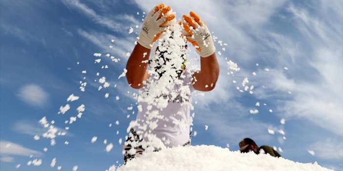 Sivas'ta 200 Yıllık Tuzladan Çıkarılan Kaynak Tuzu İç Ve Dış Piyasaya Gönderiliyor