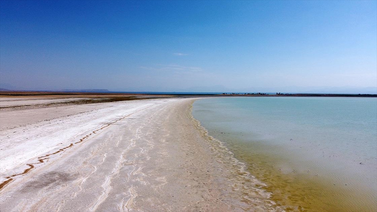 Kuraklık Ve Bilinçsiz Sulama Nedeniyle Arin Gölü'nün Üçte Biri Kurudu