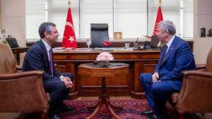 Mansur Yavaş'tan Özgür Özel'e ziyaret