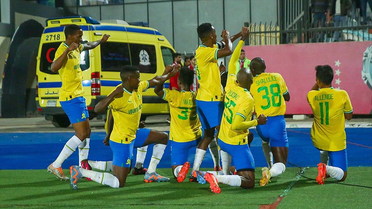 Futbolda Afrika Ligi'nin İlk Şampiyonu Güney Afrika Temsilcisi Mamelodi Sundowns Oldu