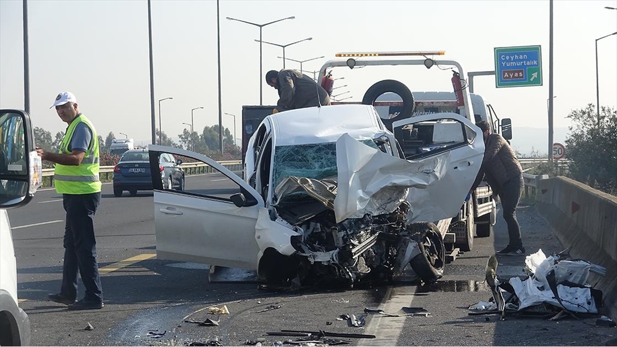 Adana'da Ölümlü Kazaya Yol Açan Aracın Otoyolda Ters Yönde Seyretmesi Kamerada