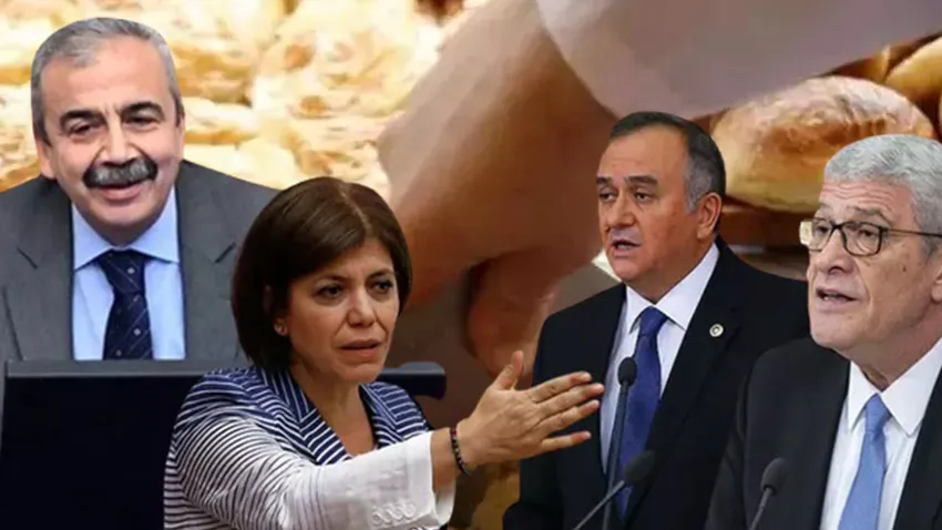 Mecliste olaylı 'börek' tartışması