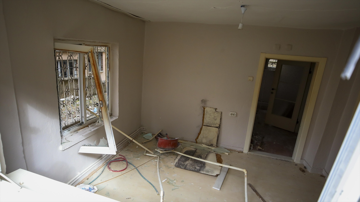 Ankara'da Yeni Tadilat Yapılan Dairedeki Patlamada 1 Kişi Ağır Yaralandı