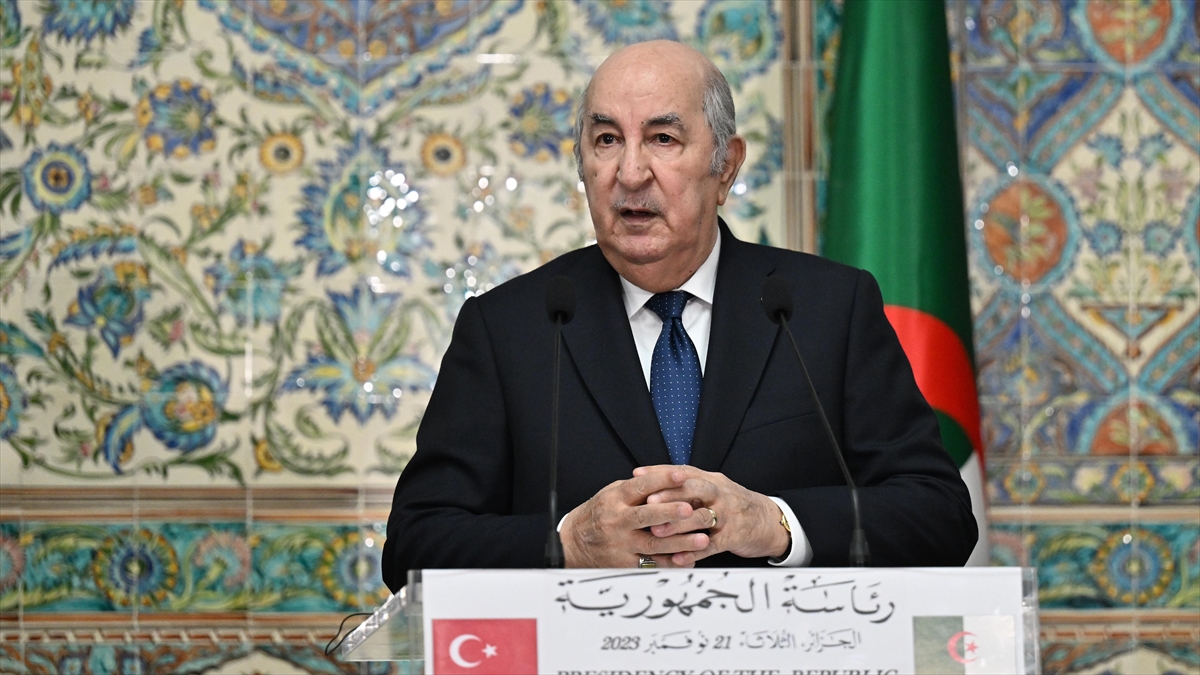 Cezayir Cumhurbaşkanı Tebbun: Gazze’deki Soykırımın Sorumluları Uluslararası Ceza Mahkemesinde Yargılanmalı