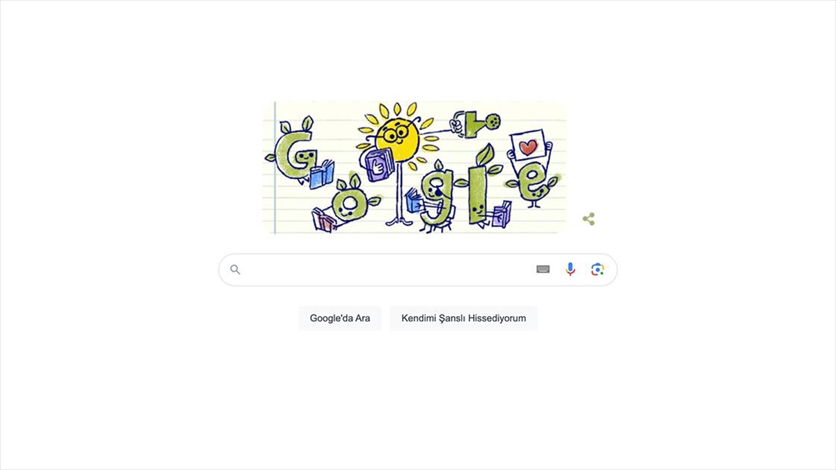 Google'dan Öğretmenler Günü'ne Özel "doodle"