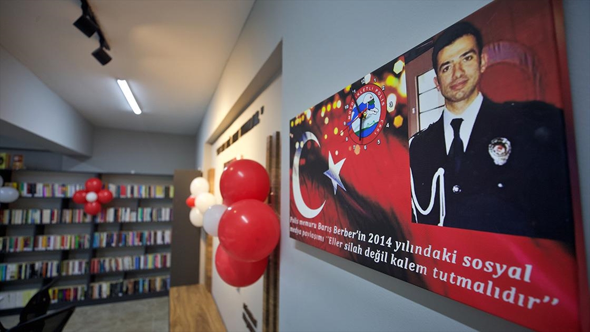 Depremde Hayatını Kaybeden Polis Memuru Berber'in Adı Hatay'da Kütüphanede Yaşatılacak