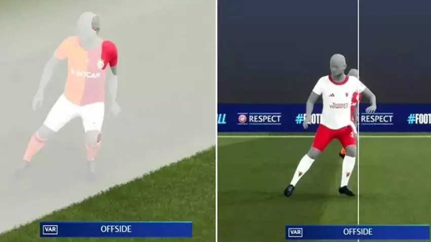 Galatasaray-M. United maçında hakemden 2 skandal karar