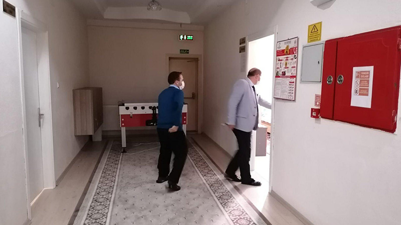 Süleymancıların yurdunu denetleyen MEB görevlisine saldırı