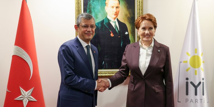 Akşener ile Özgür Özel görüştü