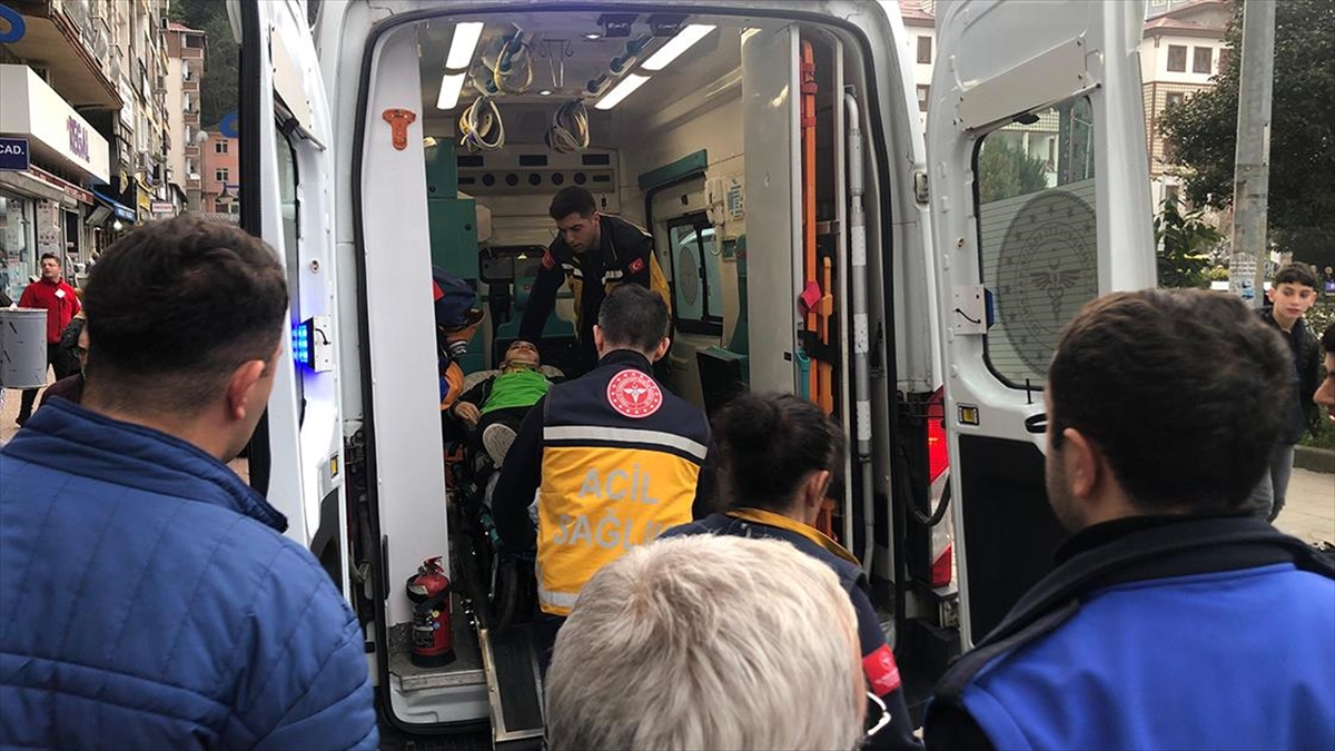 Rize'de Sahipsiz Köpeklerin Saldırdığı Çocuk Düşerek Yaralandı