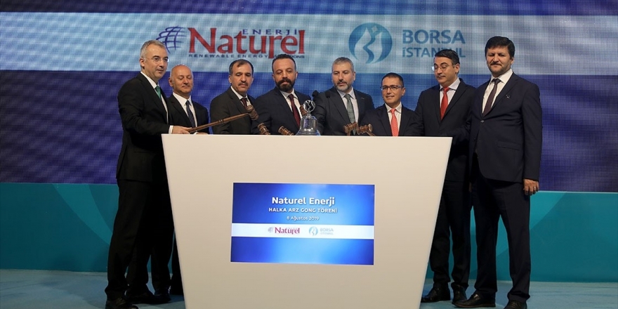Borsa İstanbul'da Gong Naturel Enerji İçin Çaldı