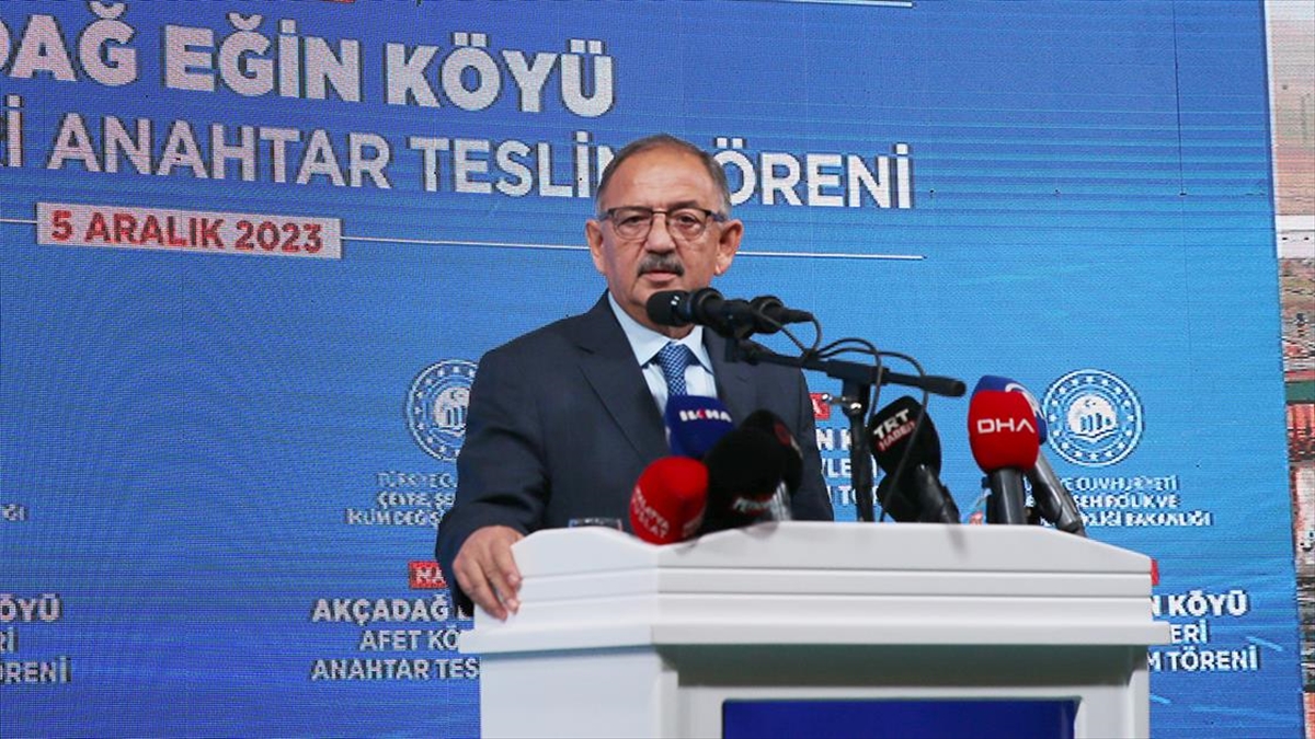 Bakan Özhaseki: Yerinde Dönüşüme 250 Bin Civarında Müracaat Var