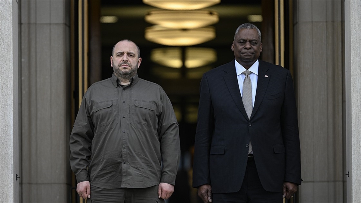 Abd Savunma Bakanı Austin İle Ukraynalı Mevkidaşı Umerov Bir Araya Geldi