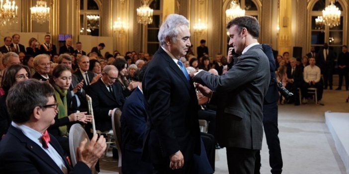 Uluslararası Enerji Ajansı Başkanı Fatih Birol, Fransa Şeref Nişanı'na Layık Görüldü