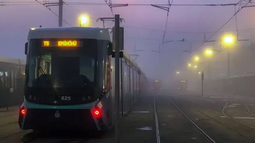 İstanbul'da tramvay arızası