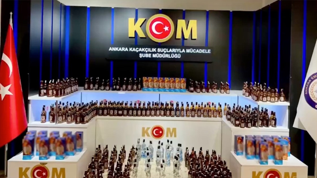Sahte Alkollü İçki Ticaretine Yönelik 81 İlde Eş Zamanlı Çengel-4 Operasyonu Düzenlendi