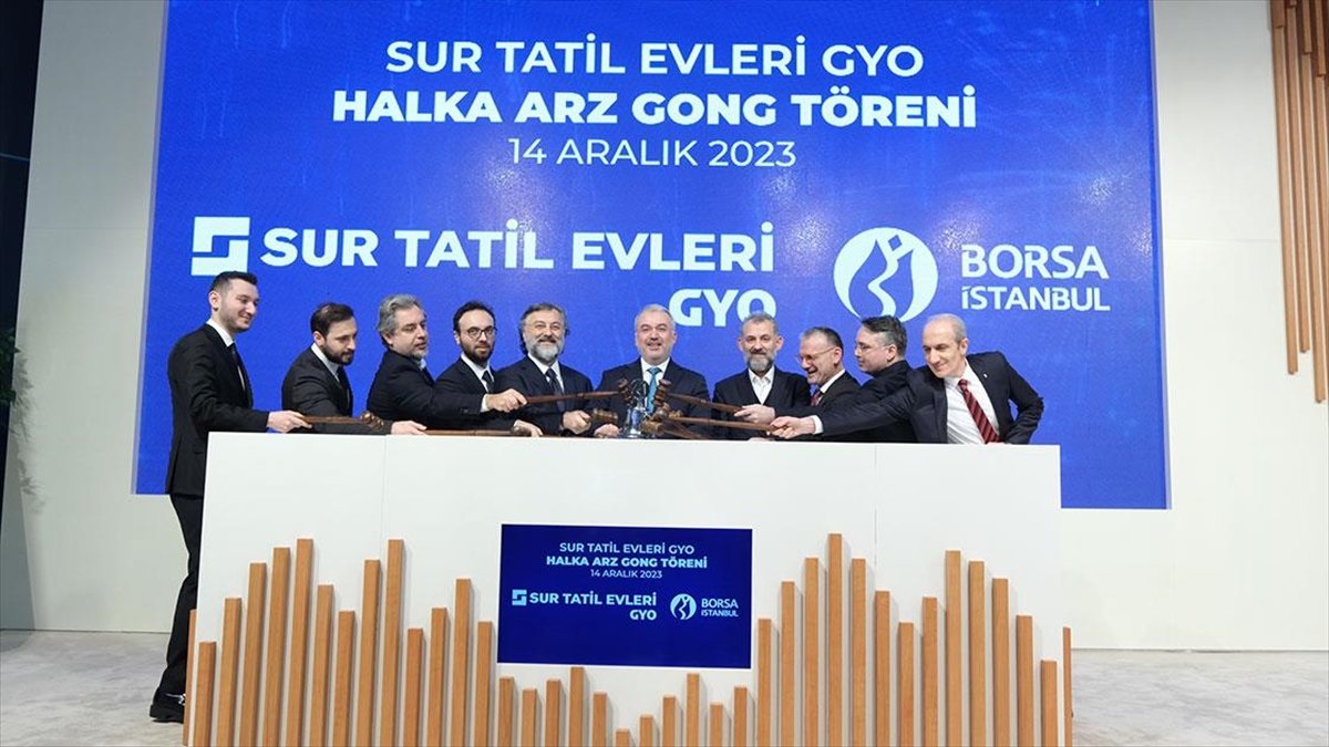 Borsa İstanbul'da Gong Sur Tatil Evleri Gyo İçin Çaldı
